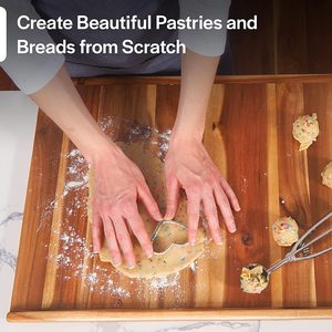 2026 vendita calda tavola da pasticceria in legno grande 24 pollici di bambù pasticceria <span class=keywords><strong>impastare</strong></span> pasta, torta, tavola <span class=keywords><strong>per</strong></span> <span class=keywords><strong>Pizza</strong></span> - Product Image 2