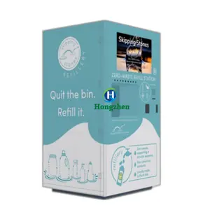 Máquina de venda automática de detergente líquido com 3 recheos de sabão