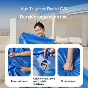 Piscina Inflable para Niños de PVC, Ecológica, Rectangular, Plegable, Portátil, para Uso en Interiores y Exteriores, para Bebés - Product Image 4