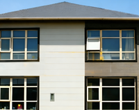 Maison préfabriquée de luxe en structure légère en acier, maison modulaire en ossature légère en acier, construction de maison préfabriquée, villa