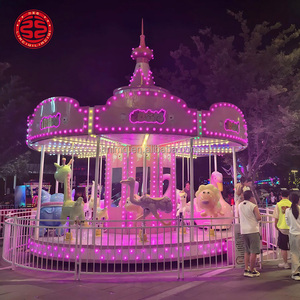 Thiết bị giải trí thương mại sân chơi ngoài trời <span class=keywords><strong>Swing</strong></span> Kid <span class=keywords><strong>Carousel</strong></span> đi xe trên băng chuyền 12 Chỗ mua trẻ em <span class=keywords><strong>Carousel</strong></span> - Product Image 5