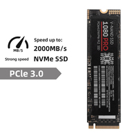 SSD NVMe M.2 Kecepatan Tinggi Internal Solid State Drive 1080 Pro-grade 2TB Dapat Diperluas untuk Laptop Desktop