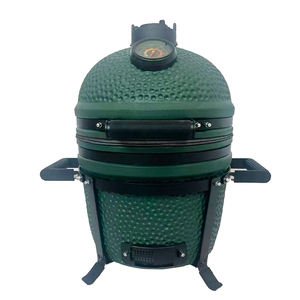 Parrilla de Carbón Kamado Verde de 15 Pulgadas con Control Remoto, sin Humo, para Exteriores, Premium, de Cerámica, para Jardín, Auplex - Product Image 2