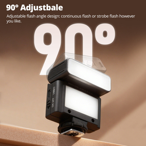 Flash pour appareil photo Ambitful AF10 Mini Speedlite universel avec batterie Li-ion intégrée pour Sony Canon Nikon Fuji Olymp - Product Image 2
