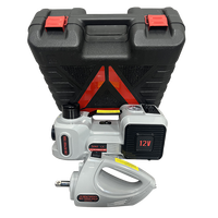 Vente en gros Cric voiture hydraulique électrique 12V 3-en-1 5 tonnes avec clé à chocs, kit de levage multifonctionnel pour changement rapide de pneu