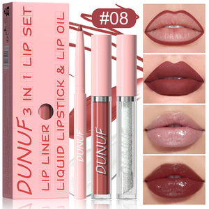 Set <span class=keywords><strong>3</strong></span> in 1 per Trucco Labbra con 12 Colori, Matita Labbra Glitterata a Lunga Durata e Lucidalabbra per Donne - Product Image 5