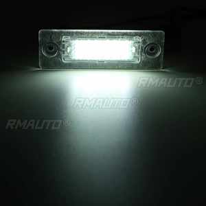 2x Lámpara de luz de matrícula de 18 LED para VW Caddy Transporter T5 Passat Golf Touran Jetta para Skoda - Product Image 4