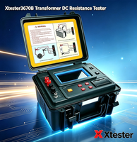 Testeur de résistance DC des enroulements de transformateur Xtester-3670B 10A avec démagnétisation automatique, imprimante intégrée, Bluetooth USB