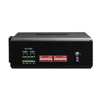 Gateway MQTT de 16 Puertos Serie RS485 RS232 RS422 a Ethernet TCP IP, Convertidor Industrial de Dispositivos Serie con SNMP