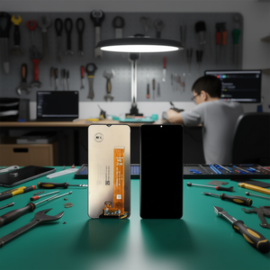 Schermo LCD Touch Screen Boe per Samsung Galaxy A13 4G 2022 A135F M23 5G 2022 M236 senza cornice originale nero - Product Image 3