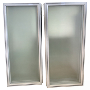 Vitrine Réfrigérée Commerciale à Double Température avec Refroidissement par Air, Porte Vitrée et Dégivrage Automatique pour Magasins de Proximité et Vente de Crèmes Glacées - Product Image 2