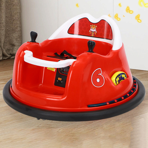 <span class=keywords><strong>Voiture</strong></span> tamponneuse électrique pour enfants, télécommandée, éducative, double propulsion, avec musique et éclairage, quatre roues motrices - Product Image 1