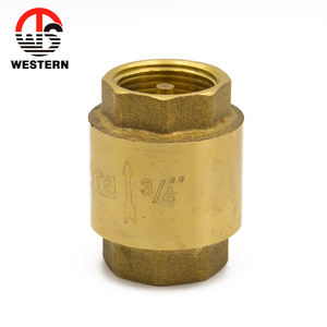 Chinese Manufacturer Light Weight Model Brass Vertical Spring High Pressure <strong>Check</strong> Valve For Toilet - Product Image 1