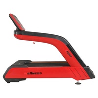 Caminadora Eléctrica Profesional YLSY, Caminadora Comercial para Gimnasio con Pantalla LCD para Entrenamiento Físico, Plegable e Inalámbrica