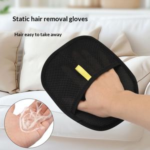 Gant électrostatique pour enlever les poils d'animaux, brosse double sens, peigne anti-poils collants, grattoir - Product Image 4