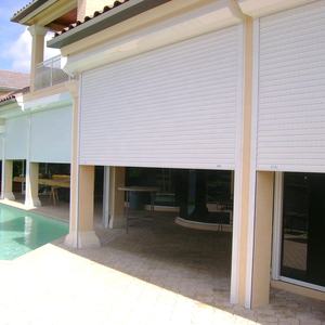 Porte à enroulement intérieure en PVC haute vitesse, coupe-feu, avec capteur visible, Zhuangjun ZJ732, pour usage en atelier, garantie 5 ans - Product Image 3