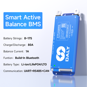 Daly tích hợp 1A hoạt động cân bằng 40A 8-16S 17S 24V <span class=keywords><strong>36V</strong></span> 48V 60V thông minh BMS cho NCM LFP lto Pin gói - Product Image 2