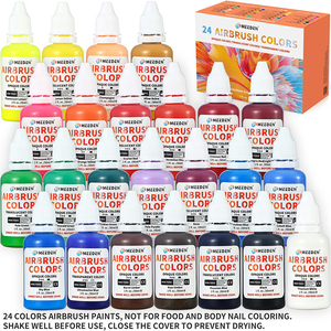 MEEDEN Bộ Dụng Cụ Phun Sơn Kèm Máy Nén Thiết Bị Phun Sơn Chuyên Nghiệp 40 DB Siêu Yên Tĩnh Nâng Cấp - Product Image 4