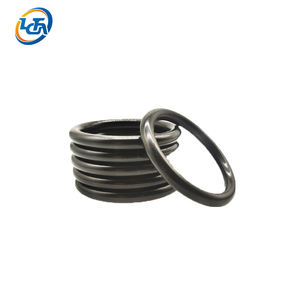 سدادة سوداء جيدة الجودة EPDM NBR FKM سيليكون المطاط O-Ring أجزاء مطاطية مخصصة - Product Image 4