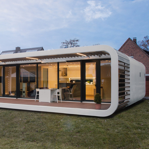 Nhà Vỏ Táo Ghép Nhiều Loại Nhà Container Phong Cách Sang Trọng Hiện Đại Nhà Lắp Ghép Cabin Táo Có Ban Công - Product Image 1