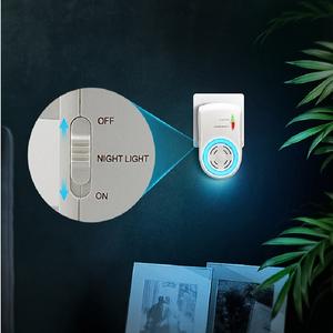 Dispositif de répulsif antiparasitaire de souris à ultrasons en plastique ABS emballé dans une boîte électrique solide efficace pour les insectes rats moustiques cafards - Product Image 3