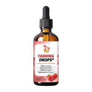Gotas Líquidas Bronceadoras de Alta Potencia con Licopeno para un Brillo Natural Mediante la Nutrición de la Piel desde Adentro, Gotas Líquidas de Vitamina C - Product Image 1