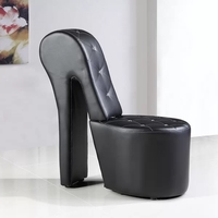 Chaise de salon tapissée par velours élégant moderne de chaise à dossier haut de conception unique pour l'hôtel à la maison