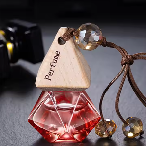 Diffuseur de parfum liquide pour voiture en verre multicolores écologique, éclairage <span class=keywords><strong>d</strong></span>'ambiance, pendentif suspendu pour pare-brise - Product Image 3