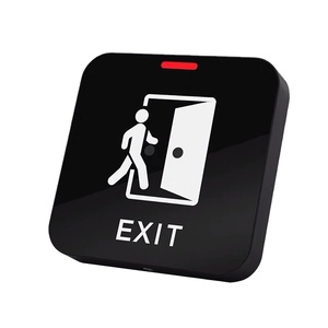 Yeni 12V 24V fotoselli kızılötesi sensör çıkış düğmesi kapı açma anahtarı erişim kontrolü kapı çıkış düğmesi 3 15cm mesafe ayarlanabilir - Product Image 1