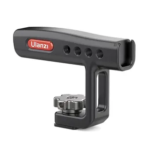 Ulanzi-Mini empuñadura superior de Metal R071, soporte de zapata fría, agujeros de tornillo de 2022 pulgadas para cámara Canon, Nikon, Sony, DSLR, 1/4