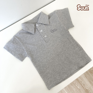 Camiseta Polo Infantil OEM de Algodón de Manga Corta para Niños y Niñas, Ropa Duradera y Suave para Actividades al Aire Libre - Product Image 5