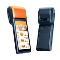 Terminal de point de vente à écran tactile, Android 11, système de point de vente tout-en-un avec lecteur de cartes NFC, Bluetooth, 4G/Wi-Fi, imprimante thermique