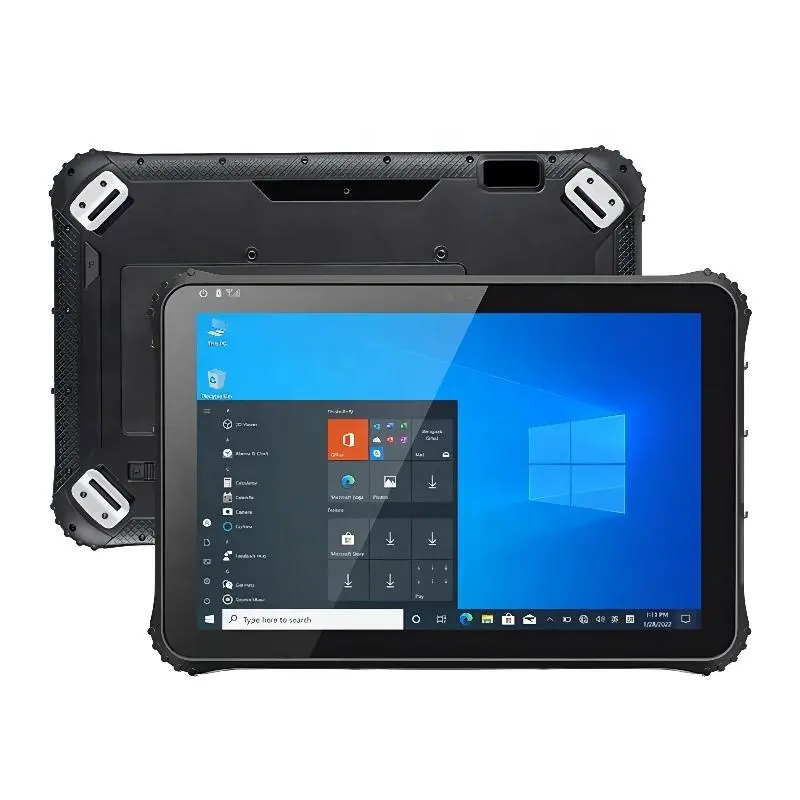 W122J 12 inç su geçirmez endüstriyel Windows Tablet PC Intel Intel damla geçirmez 1920*1200p x 8GB + 128GB 5G 4G LTE sağlam Tablet