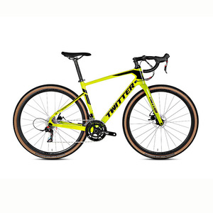 Bicicleta de Carretera Twitter Gravel 700C con Cuadro de Carbono y Frenos de Disco Dobles - Product Image 2