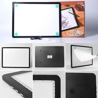 Tableau lumineux LED rechargeable à intensité variable A4 A3 pour traçage, idéal pour la peinture au diamant et l'animation 2D - Vente en gros usine