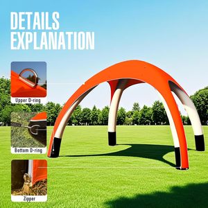 Hot <b>Sale</b> Event Exhibition Wedding Inflatable Arch Outdoor Air <b>Marquee</b> Advertising Inflatable Gazebo Commercial Lightweight Easy - Product Image 4