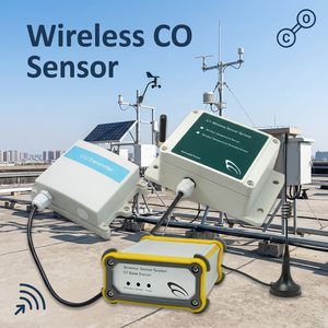 Sistema Inalámbrico de Sensor de CO G7, Estación Base con Transmisor de CO y Detector de Gas para Monitoreo de Monóxido de Carbono - Product Image 1