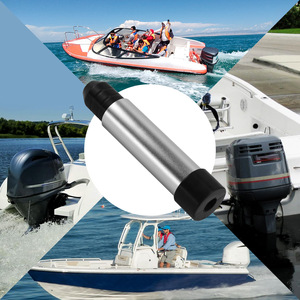 Colonne de support pour moteur hors-bord compatible avec système TrimTilt à 3 vérins, protection de travers de coque pour moteurs marins, pièce de rechange et de réparation - Product Image 1