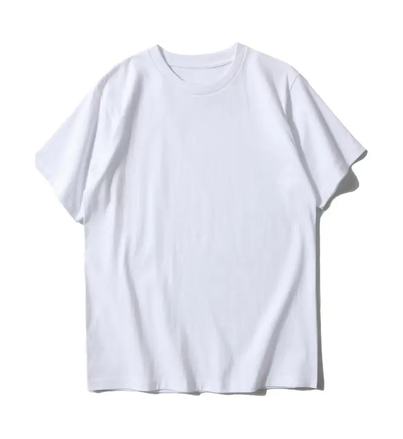 100% Cotton Breathable Comfortable Casual Style Custom Logo Men's Women's T-Shirt