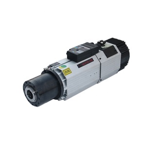 Moteur de broche 9 kW pour fraisage et gravure, 12000/24000 tr/min, BT30/ISO30, refroidissement par air, haute performance - Product Image 1