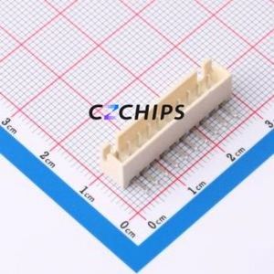 HCZZ0139-10 Wire-to-Board Pin Header Bent Lead Through Hole,P=2.54mm Connector 1x10P 2.5mm Right Angle Insert XH - Product Image 1