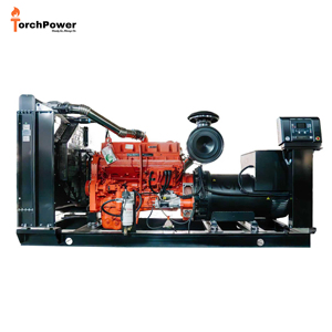 Генератор открытого типа 300 кВт с АВР: готовый к работе, резервное питание - Product Image 1