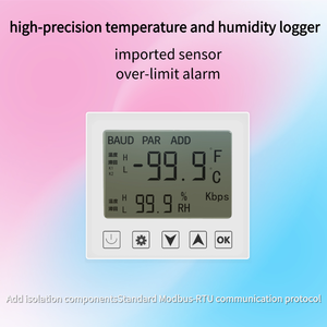 RS485 công nghiệp cấp độ chính xác cao nhiệt độ và độ ẩm Transmitter/Cảm biến cho hộp điện và tủ phân phối - Product Image 2