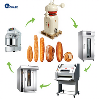 Machine à pain croissant entièrement automatique industrielle Équipement de boulangerie commerciale pour la ligne de production d'usine alimentaire