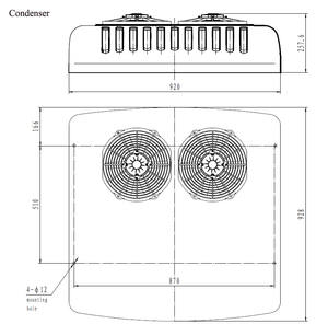 12v/24v dc ואן יחידת קירור למשלוחים | מערכת קירור חשמלית לרכבות בשר, משקה וגלידה - Product Image 3