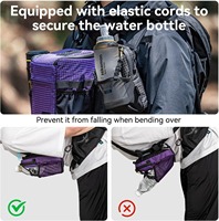 Sac à dos portable imperméable avec bandoulière pour smartphones, randonnée, camping et escalade - Accessoire de plein air léger