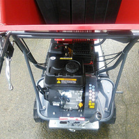 Broyeur de bois sur chenilles à essence GST120 15HP, capacité de 120 mm, broyeur de bois autopropulsé, broyeur biologique pour le recyclage du bois