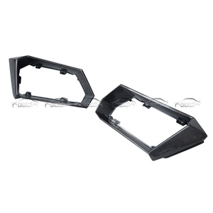 Cadre de sortie d'air d'admission arrière en fibre de carbone véritable pour Lamborghini AVENTADOR LP700-4, tuning automobile - Product Image 3