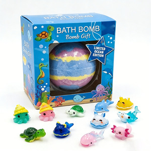 <span class=keywords><strong>Bombes</strong></span> de bain de Noël pour enfants avec jouet surprise caché, <span class=keywords><strong>bombes</strong></span> effervescentes naturelles et douces, cadeau amusant pour <span class=keywords><strong>les</strong></span> petits enfants - Product Image 6
