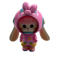 Poupée miniature en PVC 3D kawaii personnalisée en usine, modèle de poupée articulée kawaii personnalisé, jouet de décoration